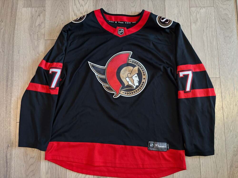 Fanatics Ottawa Senators Brady Tkachuk #7 Breakaway Jersey Size 2XL